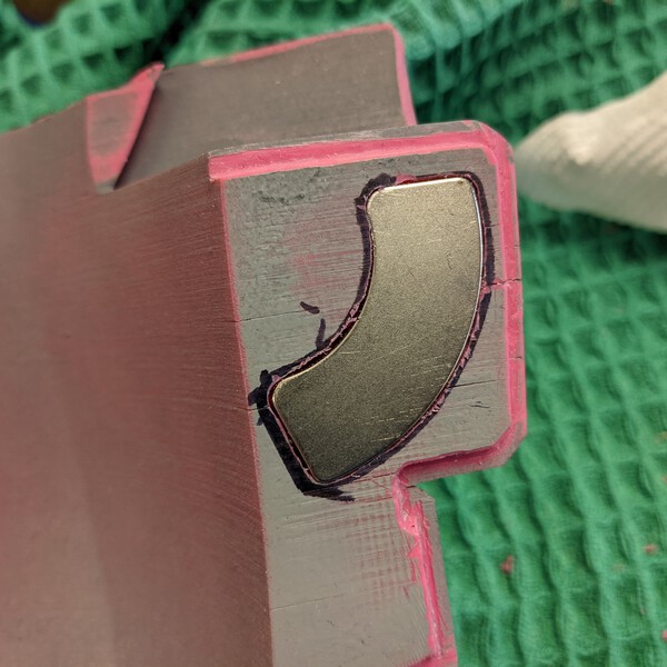 Magnet collar retrofit